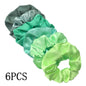 Satin Scrunchies Set for Women & Girls – 25/10/6 Pcs Elastic Hair Bands | Soft Silk Ponytail Holders & Fashion Hair Accessories