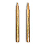 Metallic Brush Marker Pen (1 or 2-Pack) – Gold & Silver Permanent Metallic Ink for Crafts, Scrapbooking & Manga (14 cm / 5.5 in)