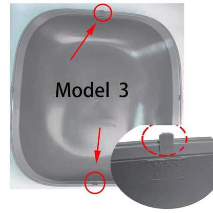 Replacement Silicone Litter Box Pad — Mat for Automatic Cat Litter Bin Bottom, Semi-Closed Capsule Style