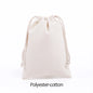 Cotton Drawstring Canvas Bags - White Reusable Gift & Storage Pouches for Candy, Jewelry, Travel and Home Organization