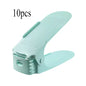 5/10Pcs Adjustable Shoe Stacker Shoe Slots Organizer Shoe Slots Space Saver Double Deck Shoe Rack Holder For Closet Organization