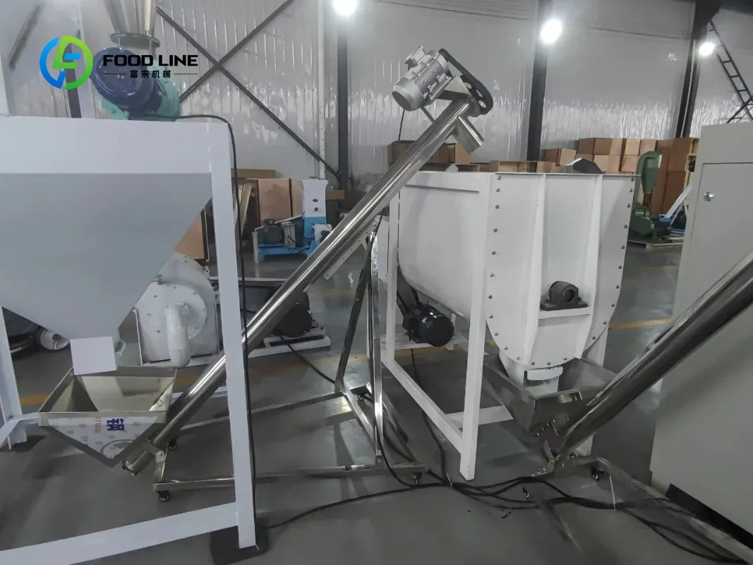 Customized Multifunctional Automatic Dog Cat Food Making Machine Pet Feed Processor