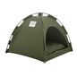 Removable Pet Tent Bed Semi-Enclosed Fleece Cat & Small Dog Sofa Basket Cozy Cave Sleeping Bed for Indoor Room Decor