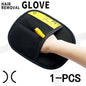 Pet Hair Remover Gloves – Electrostatic Reusable Washable Grooming Glove with 2-in-1 Lint Roller for Cats & Dogs