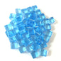 50-Pack 8mm Acrylic Cube Dice (0.31in) – 25 Translucent Colors Clear Game Pieces for Board Games & Crafts