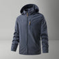 Men's Stormtrooper Windproof Hoodie Jacket - Lightweight Autumn/Winter Casual Zippered Sport Coat