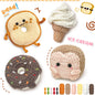 Animal sery Crochet Kit for Beginners Crochet Starter SET ,DIY Crochet Kit For Beginners,Crocheting Knitting Kit Step-by-Step