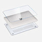 Clear Hard Shell Laptop Case for MacBook Air & Pro — Transparent Cover for 13/14/15/16-inch (33/36/38/41 cm)