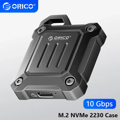 Portable M.2 2230 NVMe SSD Enclosure USB-C 10Gbps — USB 3.2 Gen 2