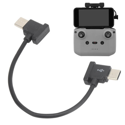 15cm Remote Controller Data Cable Type‑C to Type‑C for DJI Mavic Air 2/ 2 Drone Data Cable Drone Remote Control Cable