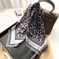 Luxury Silk-Feel Square Scarf – Satin Shawl, Hijab, Hair Wrap for Women
