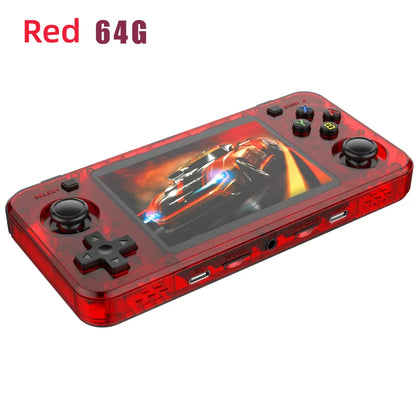 Retro Handheld Gaming Console - Open-Source Linux, 3.5-inch (8.9 cm) IPS Screen, 64GB, 15,000+ Classic Games, Portable