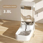 Pet Feeder & Drinker for Dogs - 200g Plastic Food Dispenser (PP+PE)