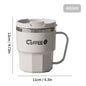 400ml (13.5oz) Double-Layer Insulated 304 Stainless Steel Coffee Mug – Sealed Travel Tumbler for Hot & Cold Drinks