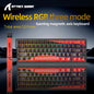 Magnetic Mechanical Gaming Keyboard 68-Key Compact Hot-Swap RGB Wired 8000Hz 0.125ms Response