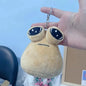 10cm My Pet Alien Pou Plush Keychain – Cute Stuffed Doll for Kids