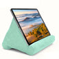 Multi-Angle Sponge Pillow Tablet Stand - Soft Cushion Holder for 7-12 Inch Tablets, Bed & Desk Reading Dock