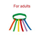 Tail Tag Game Belt Set, 1 Adjustable Waistband with 6 Tail Straps for Kids & Adults, Outdoor Party & PE Games