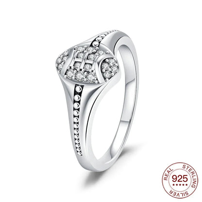 925 Sterling Silver Ring Ladybug Fashion Ring MOM Butterfly Ring