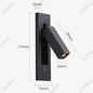 Modern Led Wall Lamp 110V 220V Led 3W Spotlight Sconce Wall Light for Beside Light Bedroom Living room Dining room Night Lights