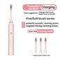 Electric Ultrasonic Toothbrush – 6 Speed Modes Soft Bristle USB Rechargeable Waterproof Tooth Cleaner | Automatic Toothbrush for Adults & Couples