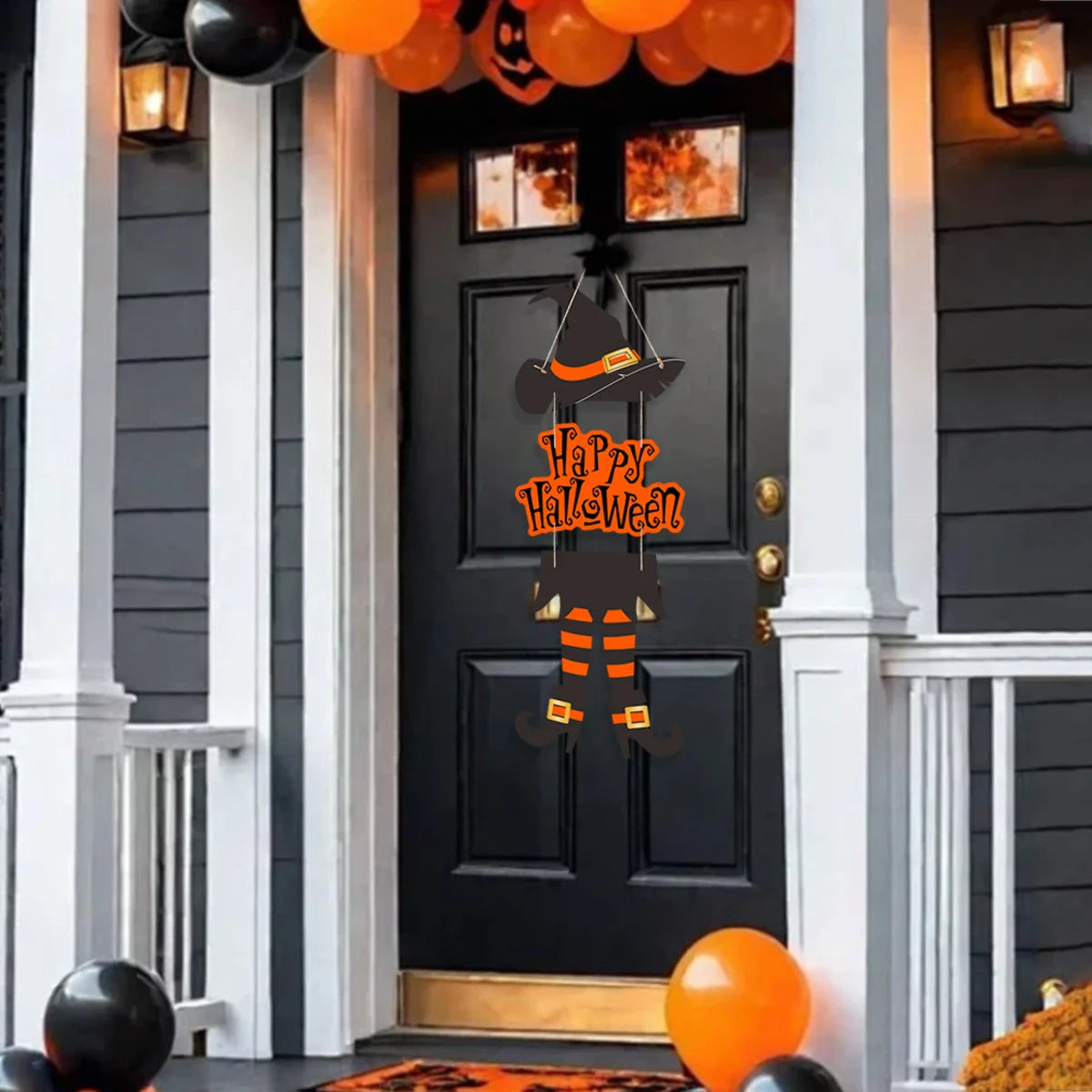 Halloween Paper Hanging Decoration, Ghost Festival Door Sign