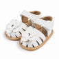 Infant Baby Girls Flower Non-Slip Soft Sole Sandals — Princess Dress Flats for Newborn