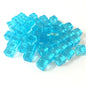 50-Pack 8mm Acrylic Cube Dice (0.31in) – 25 Translucent Colors Clear Game Pieces for Board Games & Crafts