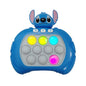 2024 New Quick Push Game Pop Up Fidget Bubble Electronic Pop it Pro Game Light AntiStress Toys For Adult Kids Gift 2024