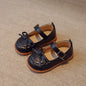 Little Girls Mary Jane Flats – Soft PU Leather School Shoes, Breathable Cute Flats for Spring & Autumn (Brown, Beige, Black)