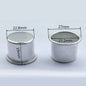 10-Pack Aluminum Candle Cup Drip Protectors – Tealight Candlestick Holders for Weddings, Parties & Home Decor