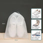 10-Pack Non-Woven Shoe Storage Bags – Drawstring Closet & Travel Shoe Organizer (S/M/L)