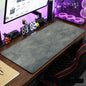 XXL Desk Mat 900x400mm (35.4 x 15.7 in) Overlocked Extended Gaming Mouse Pad, Grey