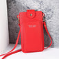Solid Color Minimalist Shoulder Crossbody Phone Bag – Women's Card & Driver's License Wallet
