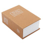 Hidden Book Safe with Combination Lock — Dictionary-Style Secret Money Box (4.5 x 3.2 x 1.8 in / 11.5 x 8 x 4.6 cm)