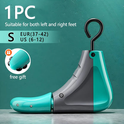 Repacego 4-Way Adjustable Shoe Stretcher - Length & Width, S (EUR 37-42) and L (EUR 42-47), ABS & Metal, Unisex