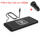 15W Qi Wireless Car Charger Pad – Fast Wireless Charging Silicone Non-Slip Phone Holder for Smartphones