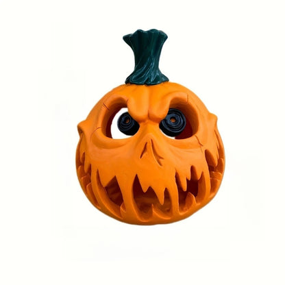 Halloween Resin Pumpkin Ornament, Hollow Design