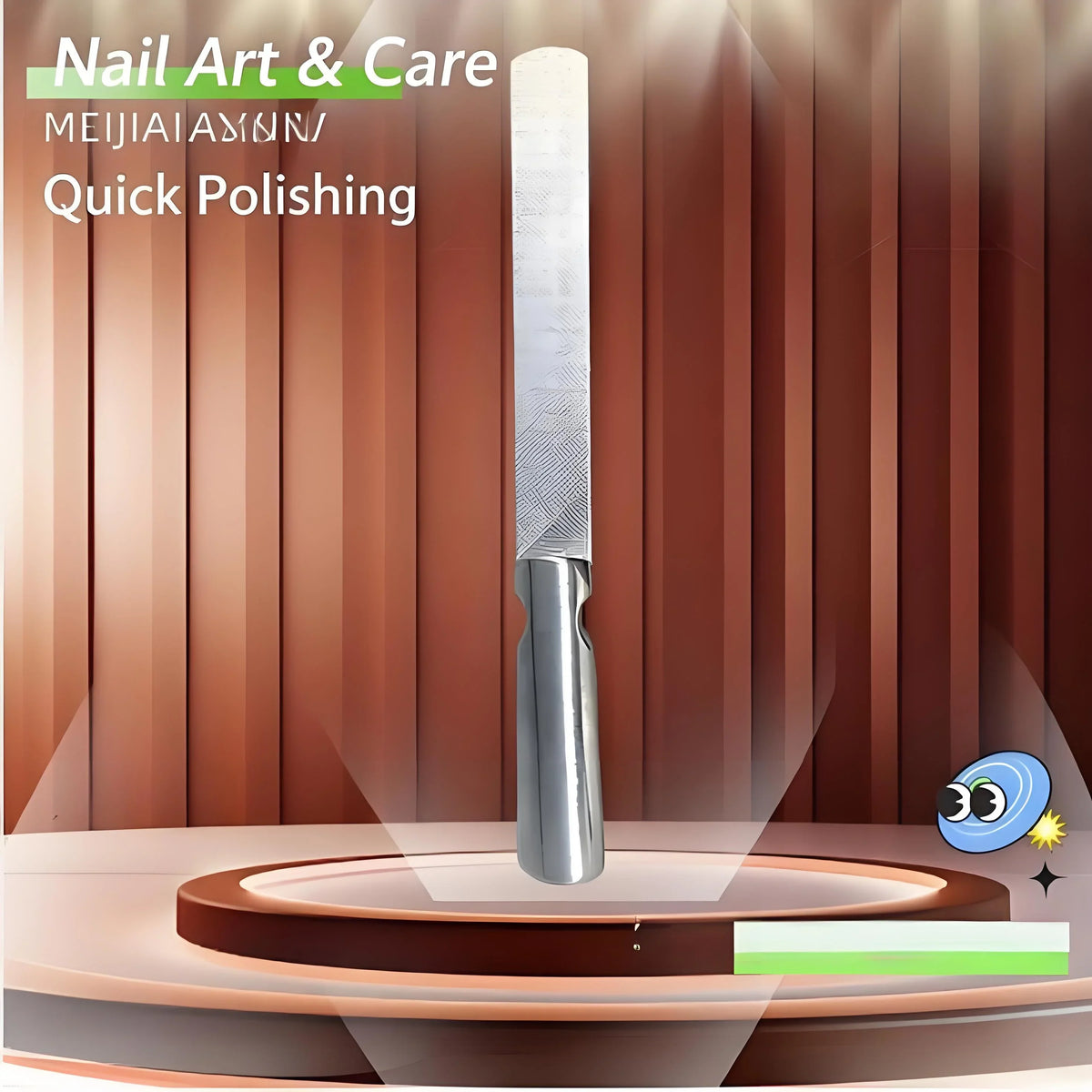 Stainless Steel Double-Sided Nail File