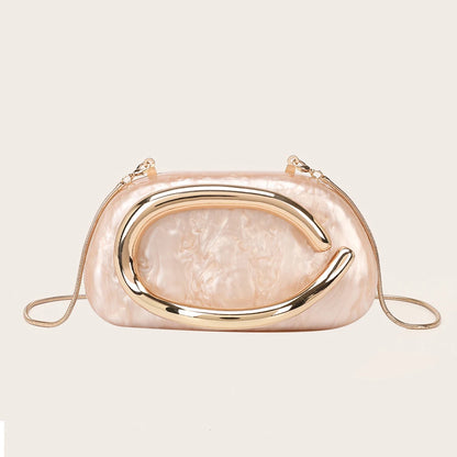 Luxury Metal Box Clutch Bag – Women’s PVC Evening Handbag for Wedding, Bridal, Party & Banquet, Crossbody Shoulder Purse, 11 Colors
