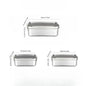 Stainless Steel Square Lunch Box Sealed Insulation Bento Box Lunch Box Canteen Large Capacity Compartment Lunch Box