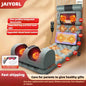 Full-Body Heated Massage Mattress with Hand Remote - Neck, Shoulder, Waist & Back Kneading, Airbag Vibration Therapy, Foldable Portable Massage Cushion