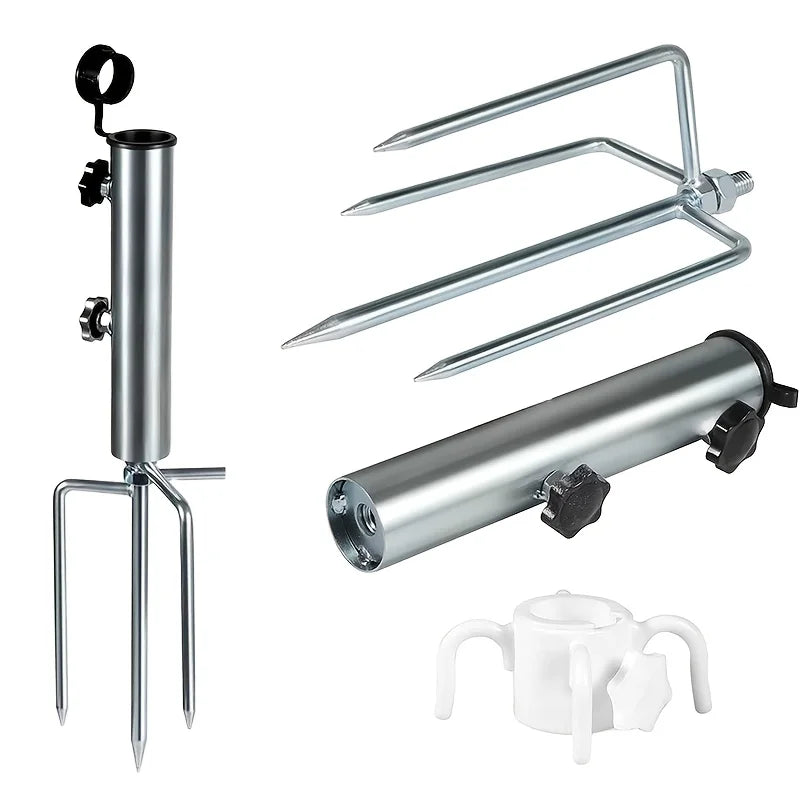 Camping Tent Frame with Ground Pegs - a Sturdy Frame Suitable for