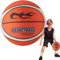 Silent Indoor Basketball — Low-Noise Sponge Training Ball Size 7