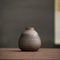 Handmade Antique Ceramic Vases - Modern Minimalist Tabletop Vase for Living Room, Shelf & Mantel