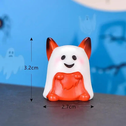 Halloween Mini Resin Figurine, 2-4cm, 16 Designs