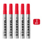 Waterproof Black Permanent Paint Marker - Quick-Dry Oil-Based Pen for Tires, Metal & Glass