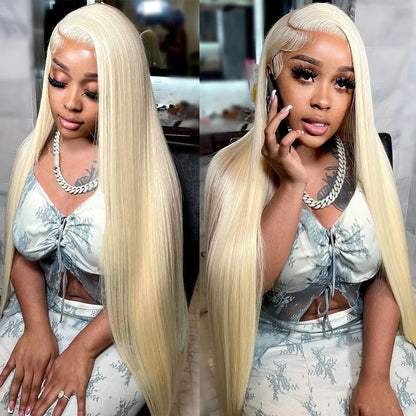 Lalabobo Straight Human Hair Lace Front Wig, 13x4 or 13x6