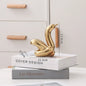 Nordic Ceramic Swan Sculpture Animal Decorative Figurine Home Decor Room Accessory Swans Decorative Item