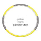 Adjustable 7/8/9-Section Detachable Hula Hoop – Pilates Yoga Waist Slimming Massage Fitness Hoop (68/80/88 cm | 26.8/31.5/34.6 in)